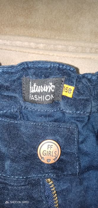 Вельветовые брюки на девочку