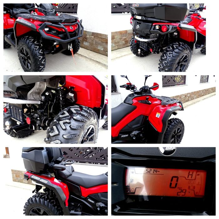 ATV CAN- AM  OUTLANDER XTP 1000 ‼️500 km‼️2024 ‼️NOU
