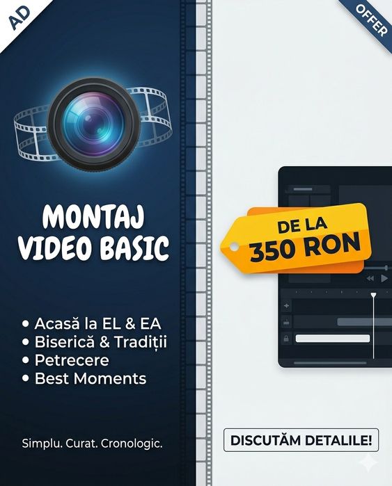 Servicii de Editare video