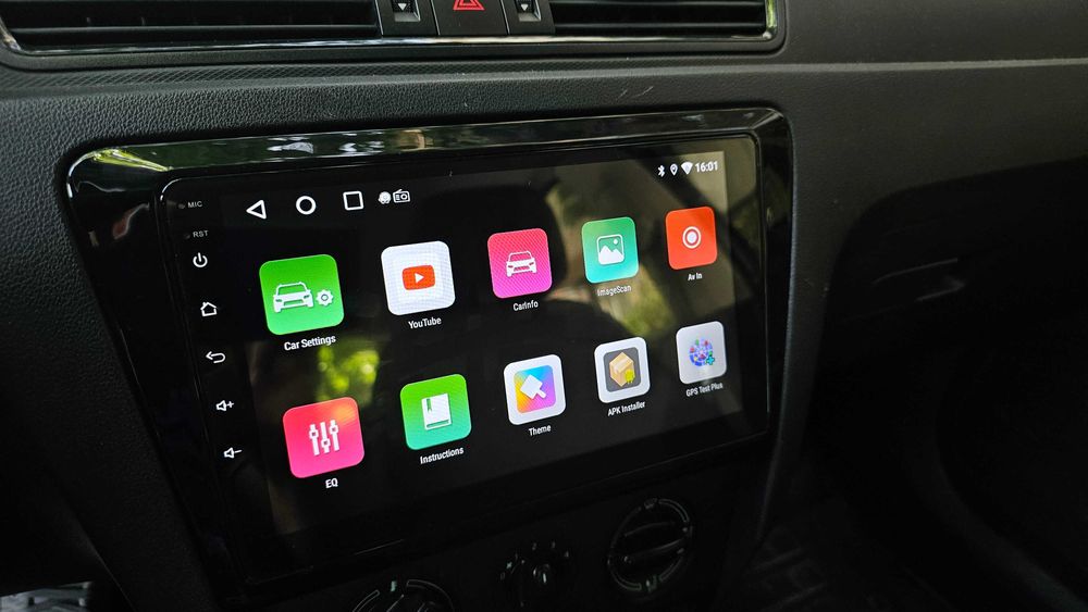 9" Мултимедия Android 12 за Шкода Рапид/Толедо, безжичен Adnroid Auto