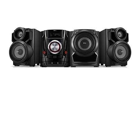 Музыкальный центр LG DM5620 – 380 Вт, DVD/CD/USB, Караоке