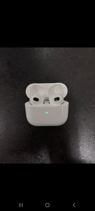 Casti Apple AirPods 3 , Lightning Charging Case, White