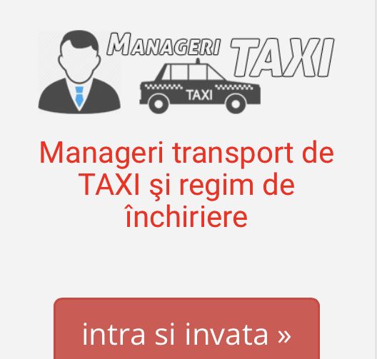 Atestat Taxi și Uber 150 lei