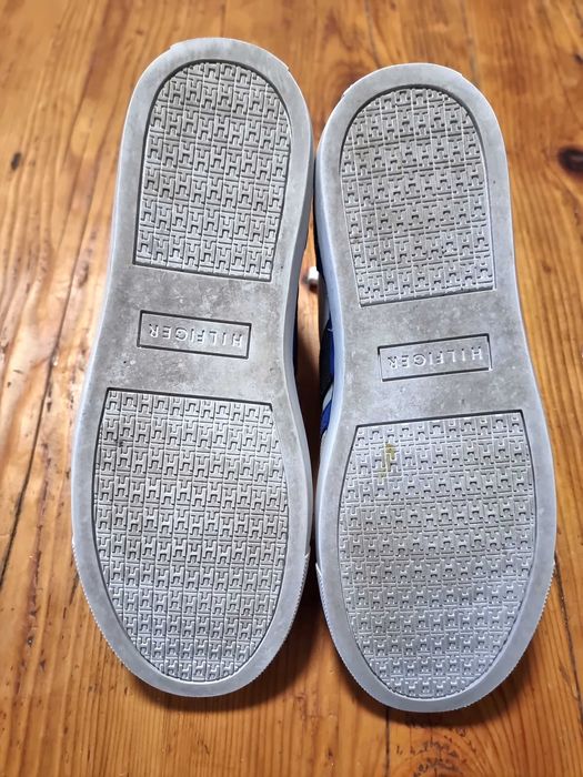 Hi Top Leather Sneakers Barbati Tommy Hilfiger Size 44