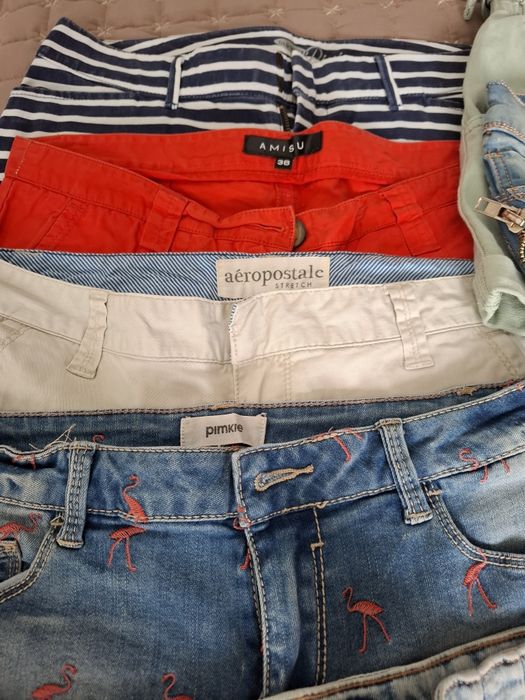 Lot pantaloni scurt - 36/ 38 - 12 buc