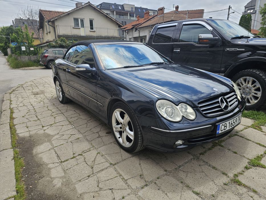 Mercedes clk кабриолет