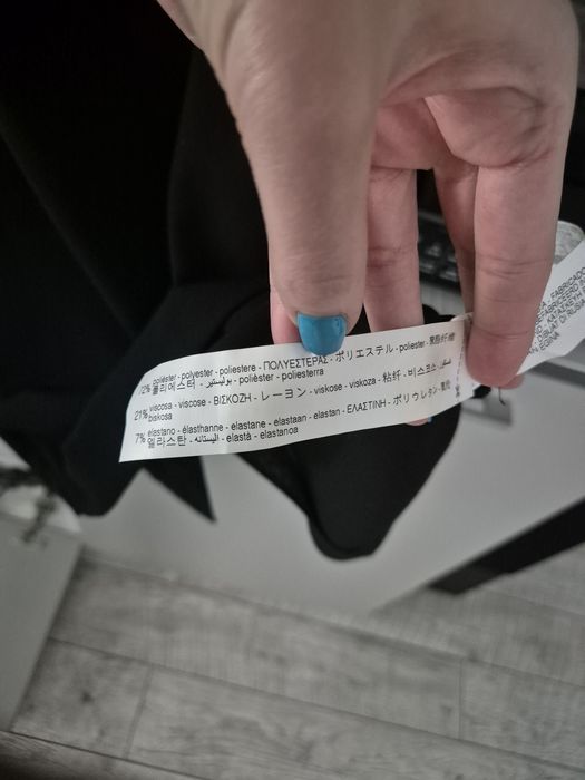 Rochie neagra office Zara noua cu etichetă masura S