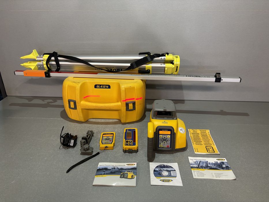 Nivela laser specra gl 412 canalizare cu pante hilti