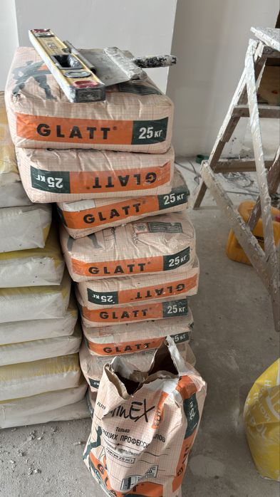 Родгипс, финишка, наливной пол