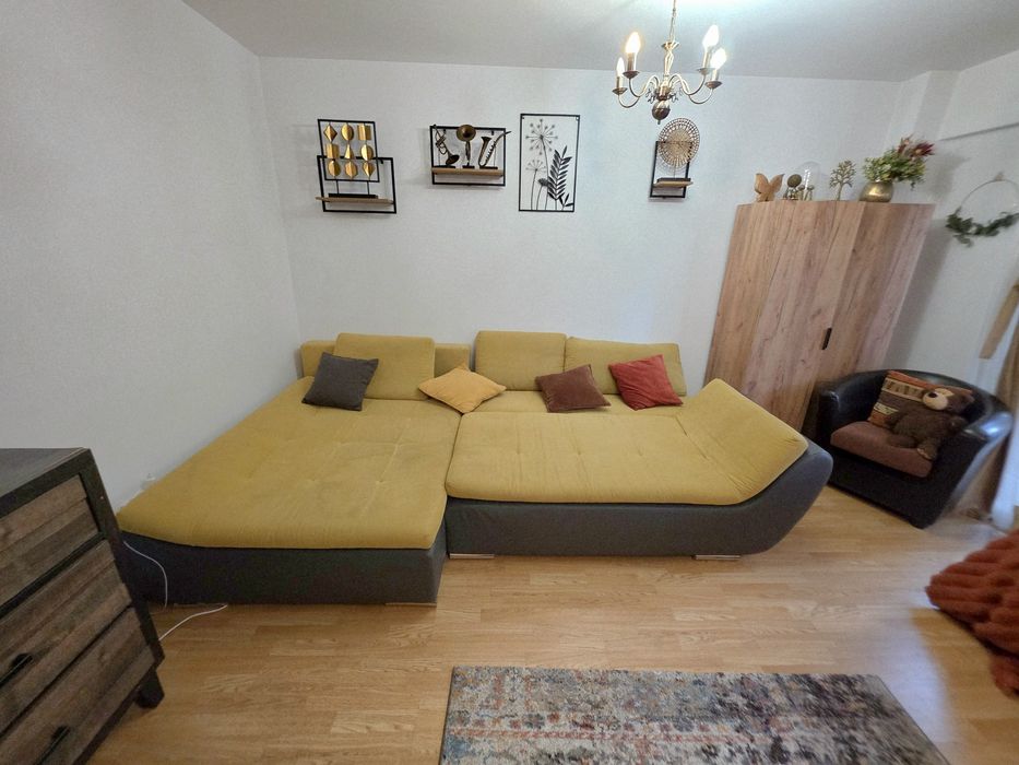 Canapea colțar mare pentru living, stare foarte buna