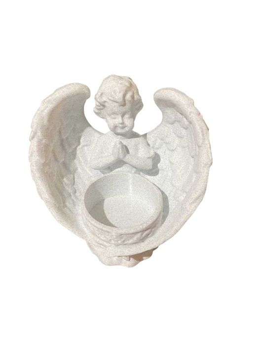 Candela suport lumanare inger - Idee cadou