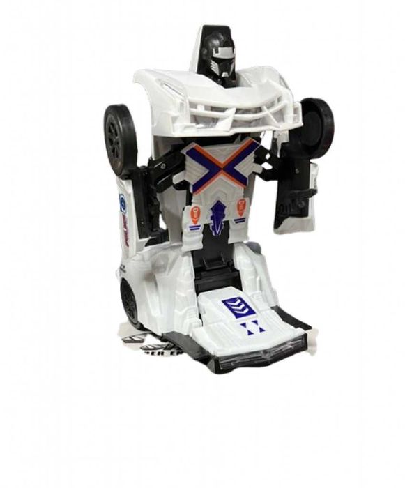 Полицейски трансформер – Бяла кола