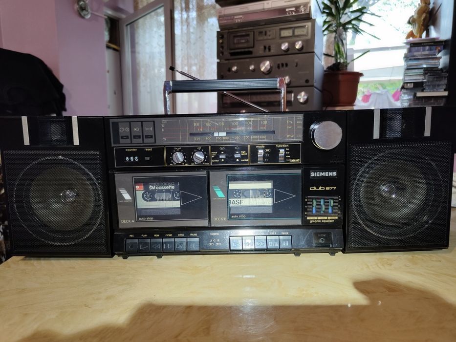 Radio-casetofon boombox Siemens Club 877 Ghettoblaster