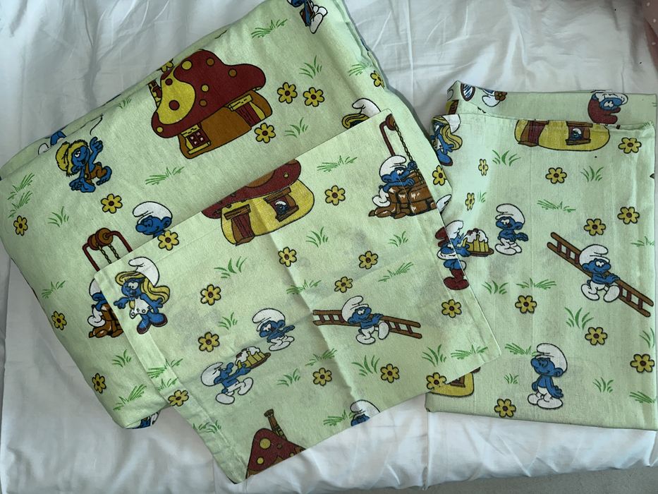 Спални Комплекти за бебешка кошара с 1 олекотена завивка