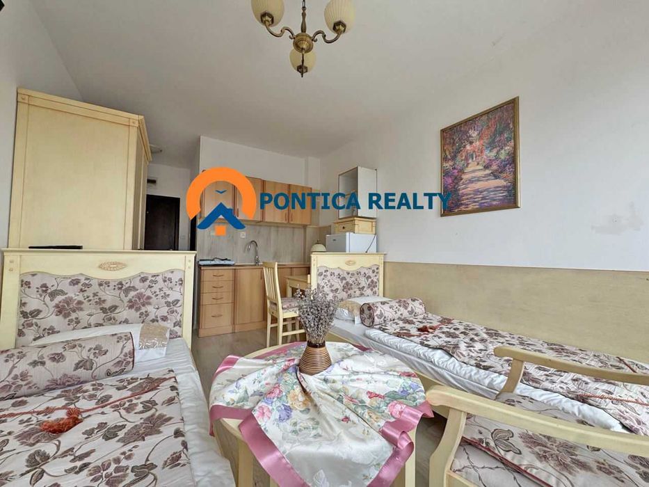 Уютно студио в голям комплекс близо до Слънчев Бряг