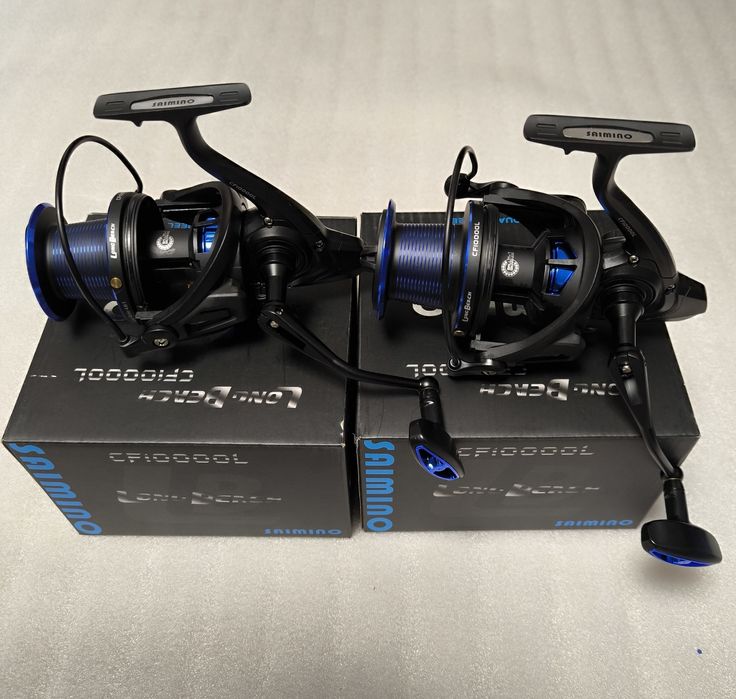 SET 2 Mulinete Crap SAIMINO CF10000 L 11+1 Rulmenti,