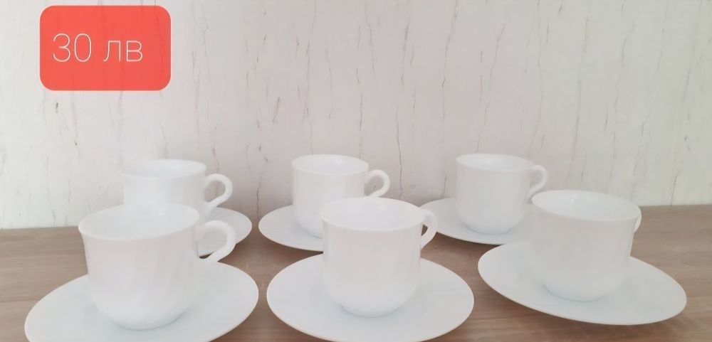 Чаши различни модели и сервизи