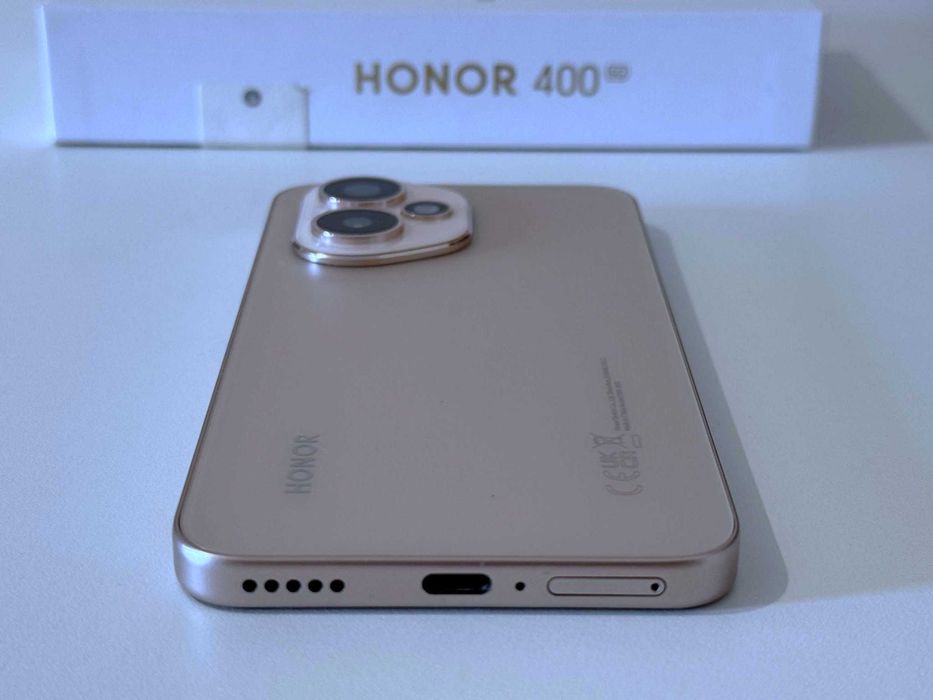 Бартер! Като НОВ! Honor 400 512/8GB Desert Gold (Златен) 36 Цикъла.