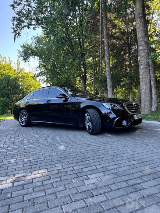 Mercedes-Benz S-Class W222 haydovchi bilan | VIP va biznes transfer