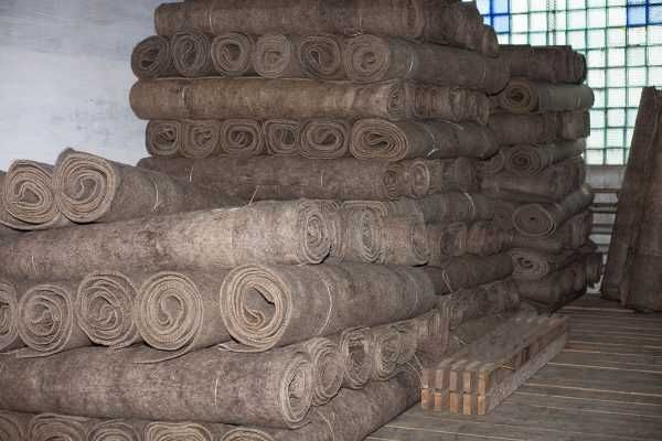 Войлок технический/кошма/грубошерстный/полугрубошерстный/тонкошерстный