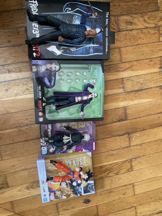Фигурки на mafex, SH Figuarts и Neca