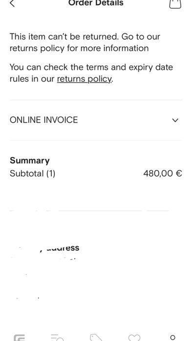 Out of office off white (Piele intoarsa)