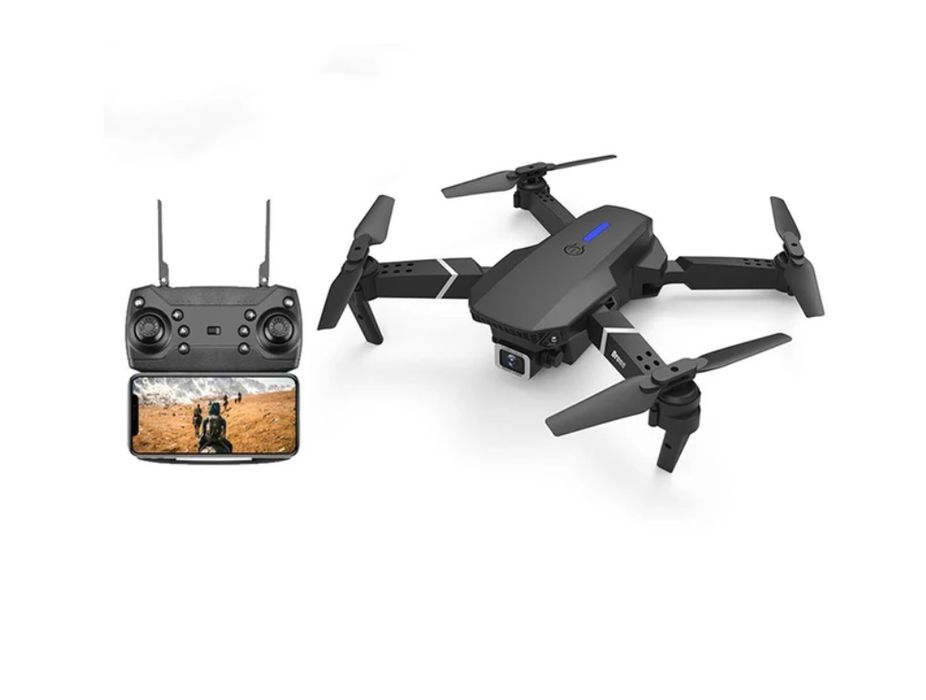 Дрон с двойной камерой, квадрокоптер Е88