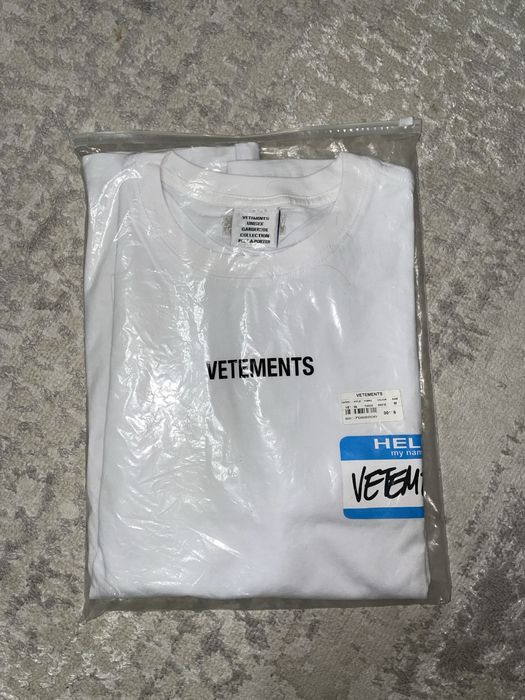 Vetements футболка
