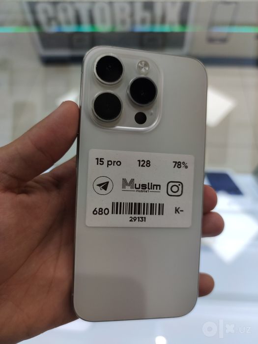 Iphone 15 pro Halol muddatli tolovga