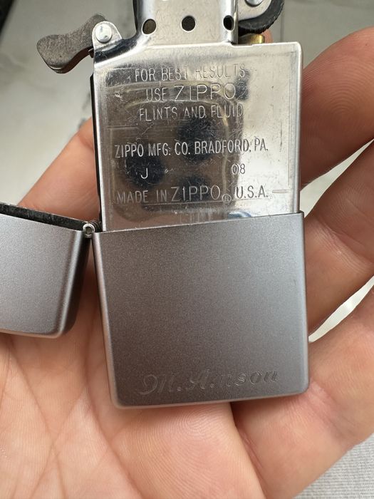 Zippo made in USA originala titanium