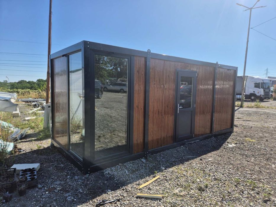 Контейнери за живеене Търговски обекти Складови Офис Павилиони