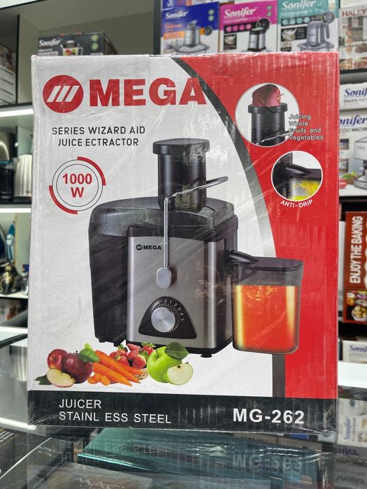 Новая соковыжималка Emerald Arshia Mega Nikai Sokovijimaka