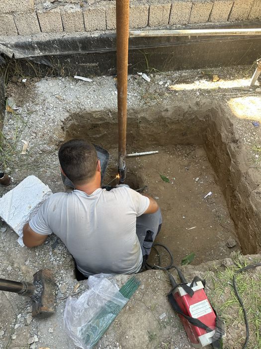 Yer ostidan Suv chiqarish xizmati kachalka