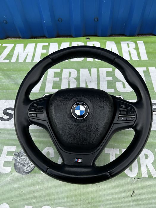 Volan complet cu airbag din piele cu padele BMW X4 F26
