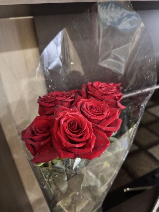 Продам метровые красные розы