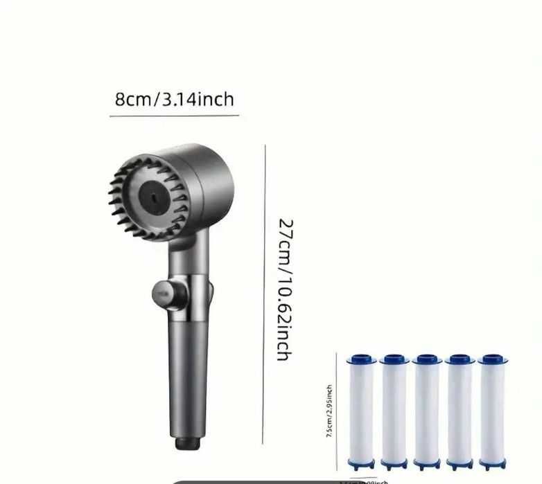 Set 5 filtre pentru para de dus