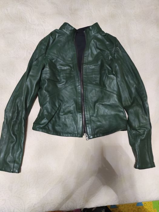 Куртка кожаная новая