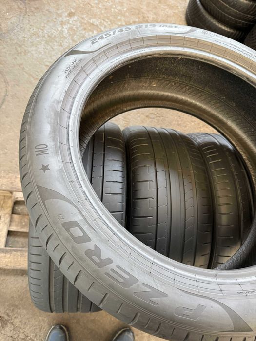 4x Anvelope Vara 245/45 R19 - Pirelli  P Zero PZ4 cu steluta BMW