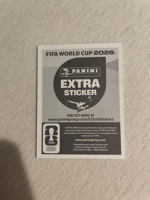 2026 FIFA World Cup Panini Cody Gakpo Extra  Sticker - BRONZE