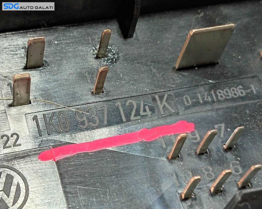 Unitate Modul Calculator Tablou Panou Relee Sigurante Seat Toledo 3 2005 - 2009 Cod 1K0937124K [LR6080]