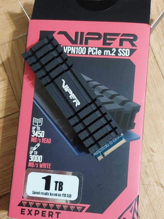 1TB M.2 NVMe - Crucial P3, Samsung, Patriot Viper