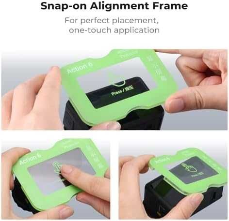 Нов K&F AR протектор стъкло 9H за DJI Osmo Action 6 екран + обектив