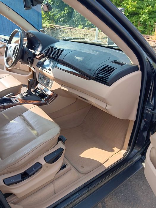 BMW X5(E53),2004-3.0D-AUTOMAT-DOAR 237000KM REALI ,Tapițărie piele bine  i ntretinută