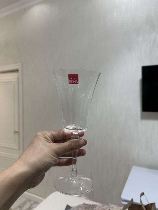 Новые фужеры с рюмкой