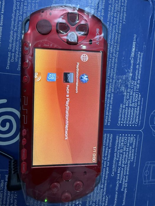 Sony PlayStation Portable 3000 Red
