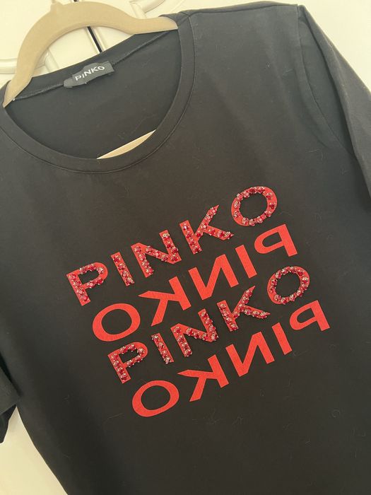 Черна тениска pinko