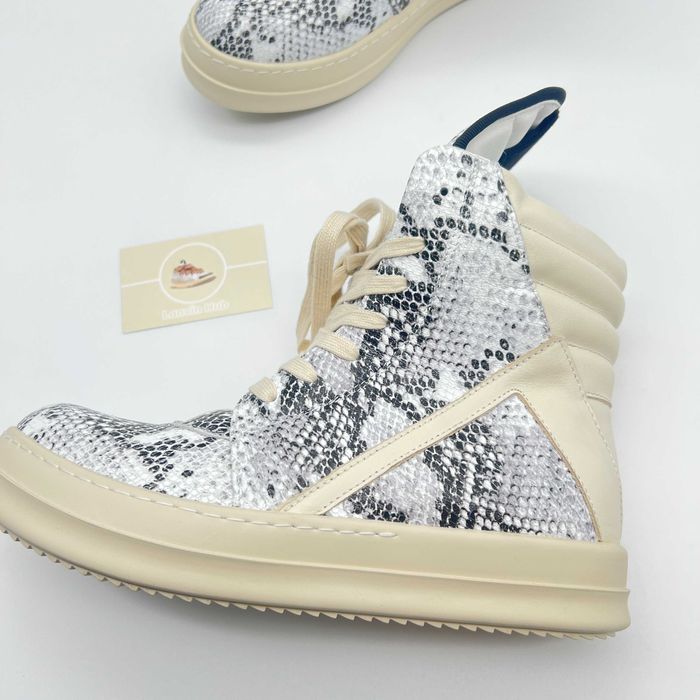 Rick Owens Geobaskets Python