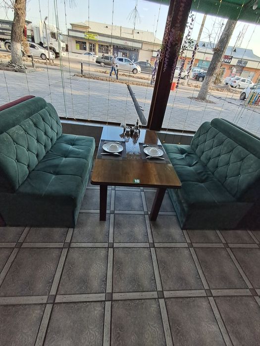 Диван мебель комплей ошхона кафе учун бу