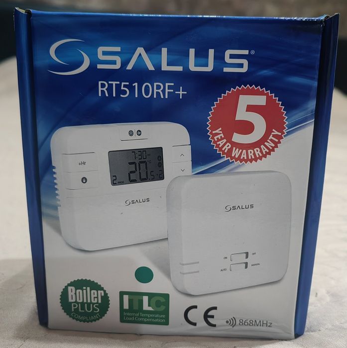 Стаен термостат Salus RT510RF+