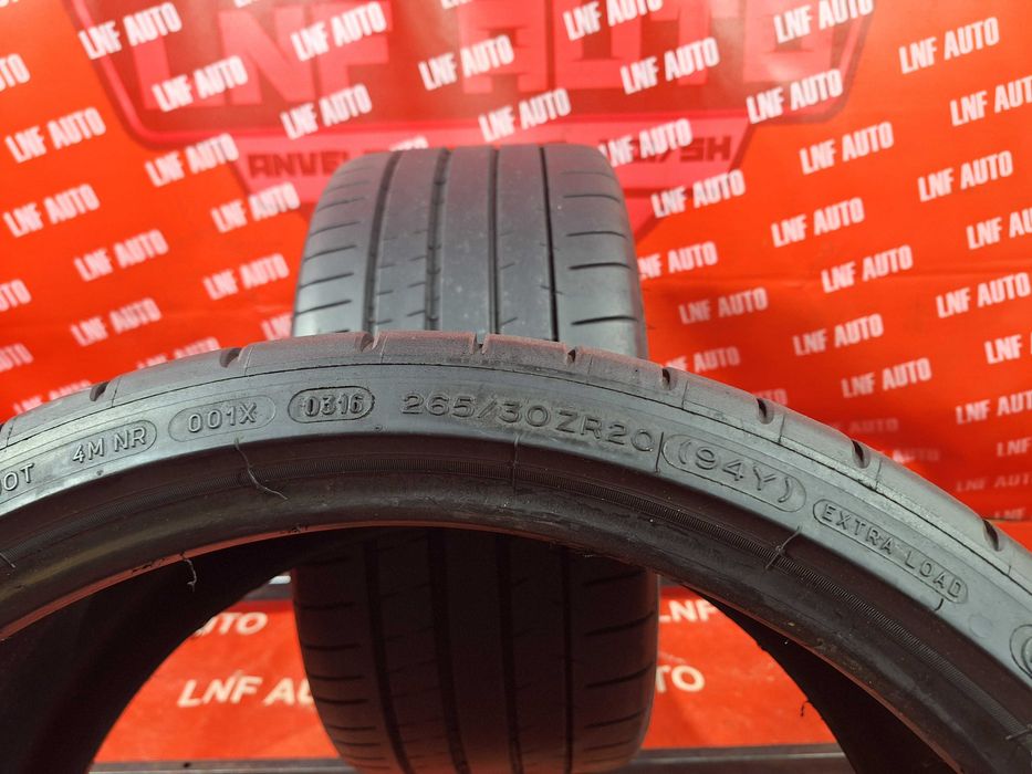 Anvelope de VARA - 265/30/20 - Michelin SSP - 7.3 MM - DOT 2016 !